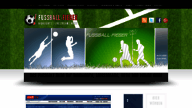 What Fussball-fieber.org website looked like in 2021 (3 years ago)