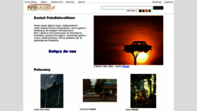 What Fotogalerie.pl website looked like in 2021 (3 years ago)