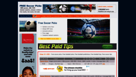What Free-soccer-picks.com website looked like in 2021 (3 years ago)