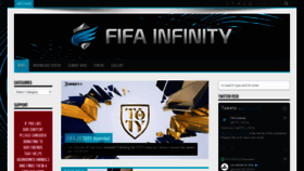What Fifa-infinity.com website looked like in 2021 (3 years ago)