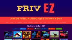 What Frivez.com website looked like in 2021 (3 years ago)