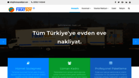 What Firatsoynakliyat.com website looked like in 2021 (3 years ago)
