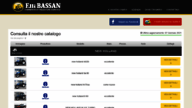 What Fratellibassan.it website looked like in 2021 (3 years ago)