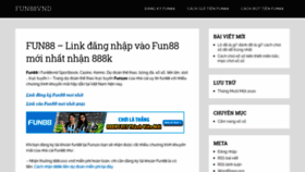 What Fun88vnd.com website looked like in 2021 (3 years ago)