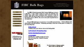 What Fibcbulkbag.com website looked like in 2021 (3 years ago)