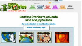 What Freestoriesforkids.com website looked like in 2021 (3 years ago)