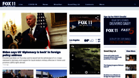 What Foxla.com website looked like in 2021 (3 years ago)
