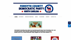What Fcdpnc.org website looked like in 2021 (3 years ago)