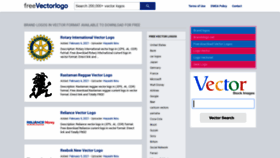 What Freevectorlogo.net website looked like in 2021 (3 years ago)