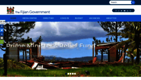 What Fiji.gov.fj website looked like in 2021 (3 years ago)
