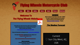What Flyingwheelsmc.org website looked like in 2021 (3 years ago)