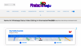 What Finetechraju.com website looked like in 2021 (3 years ago)