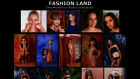What Fashion-land.xyz website looked like in 2021 (3 years ago)