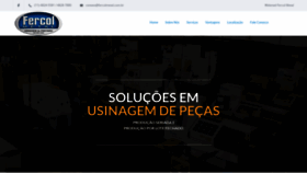 What Fercolmetal.com.br website looked like in 2021 (3 years ago)