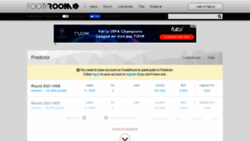 What Footyroom.com website looked like in 2021 (3 years ago)
