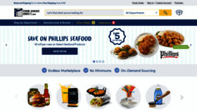 What Foodservicedirect.com website looked like in 2021 (3 years ago)