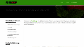 What Foodbevg.com website looked like in 2021 (3 years ago)