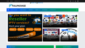 What Fullpackage.net website looked like in 2021 (3 years ago)