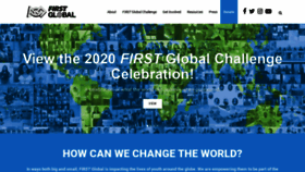 What First.global website looked like in 2021 (3 years ago)