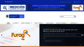 What Funcionpublica.gov.co website looked like in 2021 (3 years ago)
