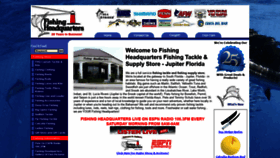 What Fishingheadquarters.net website looked like in 2021 (3 years ago)