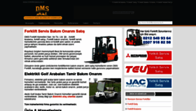 What Forkliftkiralama.biz.tr website looked like in 2021 (3 years ago)