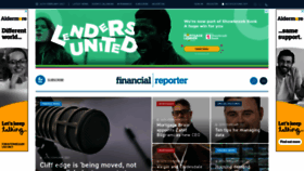 What Financialreporter.co.uk website looked like in 2021 (3 years ago)