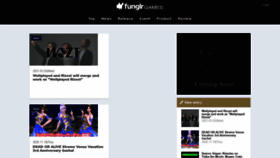 What Funglr.games website looked like in 2021 (3 years ago)