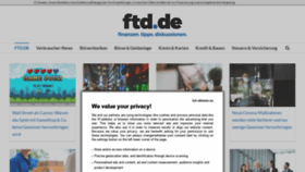 What Ftd.de website looked like in 2021 (3 years ago)