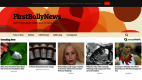 What Firstbollynews.info website looked like in 2021 (3 years ago)