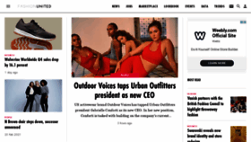 What Fashionunited.in website looked like in 2021 (3 years ago)