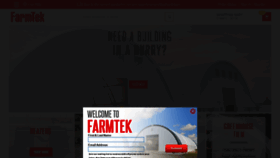 What Farmtek.com website looked like in 2021 (3 years ago)