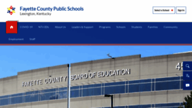 What Fcps.net website looked like in 2021 (3 years ago)