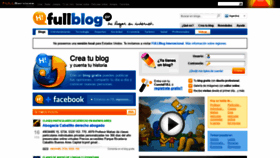 What Fullblog.com.ar website looked like in 2021 (3 years ago)