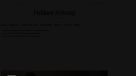 What Fuldaerzeitung.de website looked like in 2021 (3 years ago)