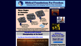 What Foundationsforfreedom.net website looked like in 2021 (3 years ago)
