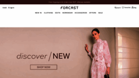 What Forcast.com.au website looked like in 2021 (3 years ago)