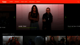 What Fuse.tv website looked like in 2021 (3 years ago)