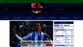 What Footballdatabase.eu website looked like in 2021 (3 years ago)