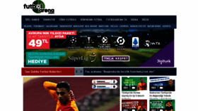 What Futbolarena.com website looked like in 2021 (3 years ago)
