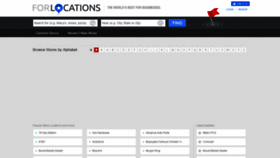 What Forlocations.com website looked like in 2021 (3 years ago)