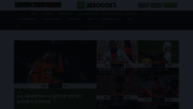 What Fr.besoccer.com website looked like in 2021 (3 years ago)