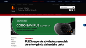 What Furg.br website looked like in 2021 (3 years ago)