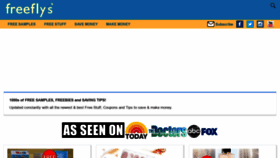 What Freeflys.com website looked like in 2021 (3 years ago)