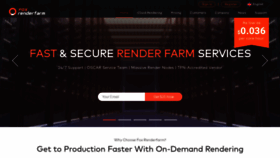 What Foxrenderfarm.com website looked like in 2021 (3 years ago)