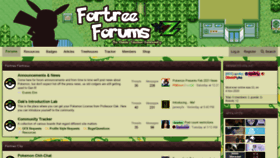 What Fortreeforums.xyz website looked like in 2021 (3 years ago)