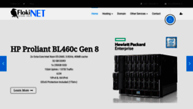 What Flokinet.is website looked like in 2021 (4 years ago)