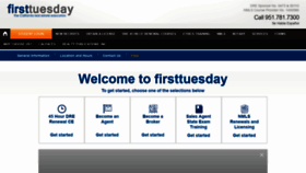 What Firsttuesday.us website looked like in 2021 (3 years ago)