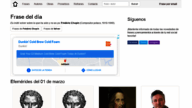 What Frasesypensamientos.com.ar website looked like in 2021 (3 years ago)