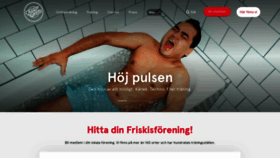 What Friskissvettis.se website looked like in 2021 (3 years ago)